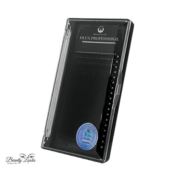 Dlux Professional Pro Silk Lash - B By - Tykkelse 0.07