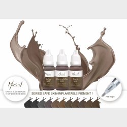 Mastor Skin Implantable Eyebrow Pigment Set