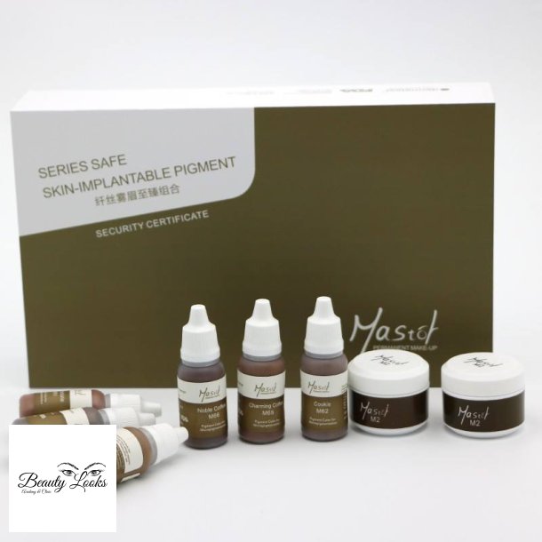 Mastor Skin Implantable Eyebrow Pigment Set