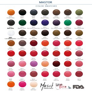 Mastor Pigments