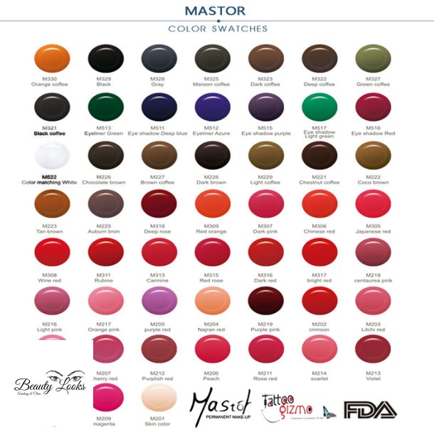 Mastor Pigments
